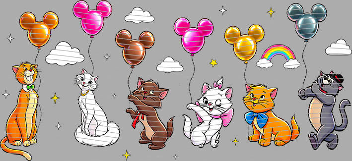 16oz Disney style-D-3035